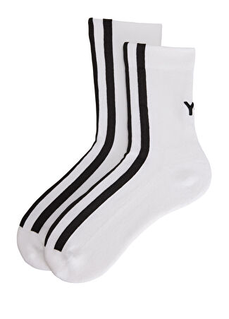 Y-3 Erkek Beyaz Çorap S