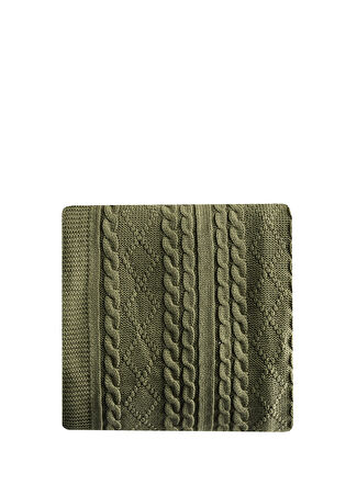 Yatsan Haki Maison Dali Throw Tek Kişilik Koltuk Örtüsü 130 X 170 Cm -1