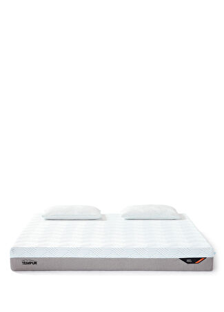 Yatsan Tempur Prima Yıkanabilir Kılıflı Beyaz Yatak 180x200 Cm Çok Renkli -1