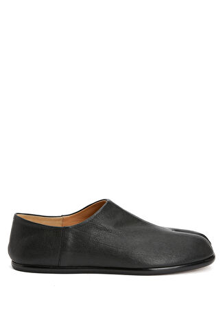 Maison Margiela Erkek Tabi Siyah Deri Loafer 43 -1