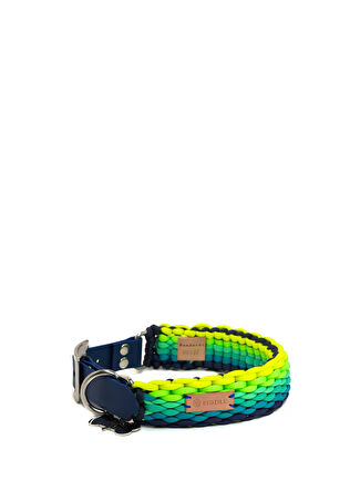 Redzill Atlantis Paracord Köpek Boyun Tasması Large 41-47 Cm Lacivert L -1