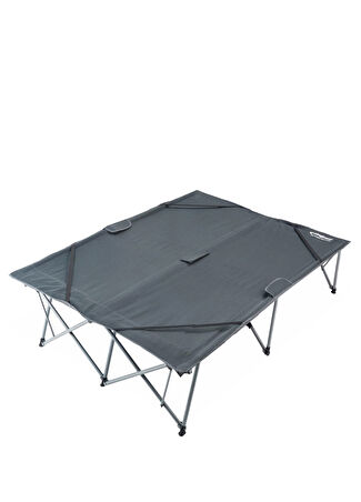 Kingcamp Banyan Double Black Çift Kişilik Katlanır Portatif Kampet Siyah -1