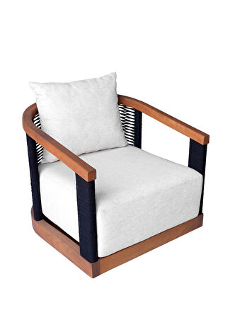 Suyla Furniture Amara Iroko Bahçe Koltuğu -1