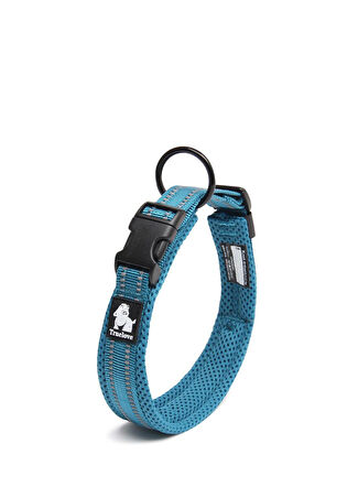 Love Mesh Yumuşak Süngerli Köpek Boyun Tasması Mavi Xxl -1