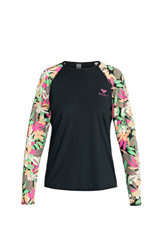 Roxy Kadın Ls Lycra Printed S -1