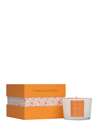 Maison Genial Luxury Winter Garden Turuncu Küçük Boy Mum 160g -1