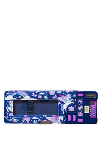 Smiggle Kız Çocuk Away Unicorn Pop Out Kalem Kutusu Lacivert -1