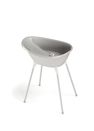 Okbaby Bebek Bella Çift Yönlü 0-12 Ay Gri Banyo Küveti Ve Küvet Taşıyıcı - 1
