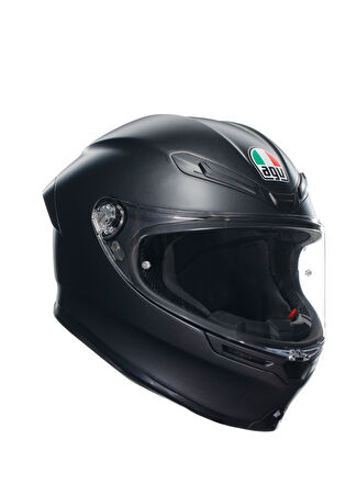 Agv K6 S Mono Matt Black Kapalı Motosiklet Kaskı Xl -1