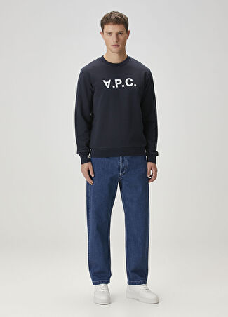 A.p.c.  Erkek Relaxed Fit Indigo Jean Pantolon Mavi 31 Us