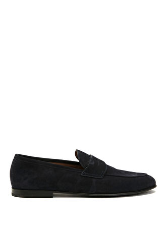 Barrett Erkek Lacivert Süet Loafer 8.5 Uk -1