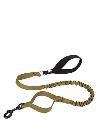 Love Asker Yeşili Neoprene Süngerli Anti-shock Köpek Tasma Kayışı Haki M -1