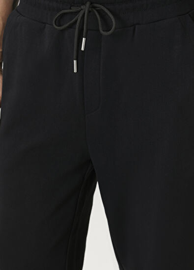 Beymen Club Black Waist Corded Jogger Sweatpants - 4