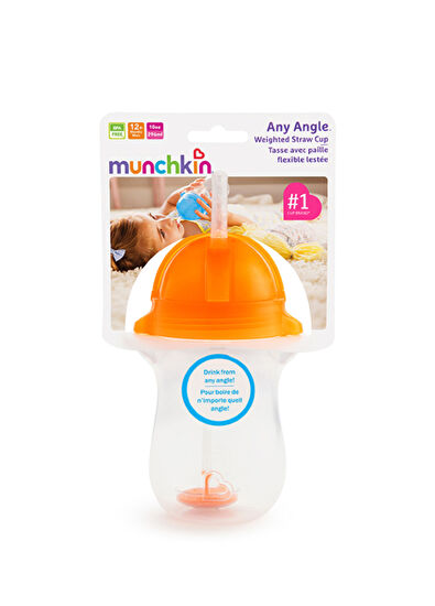 Munchkin Any Angle Turuncu 12 Ay+ Alıştırma Bardağı 296ML - 5