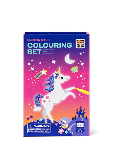 Tiger Tribe Unicorn Magic Coloring Set - 6