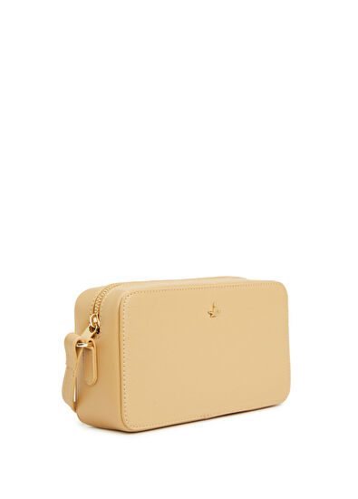 Beymen Club Pu Small Beige Women's Bag - 3