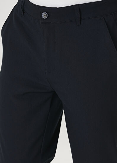 Beymen Club Navy Blue Twill Chino Trousers - 4