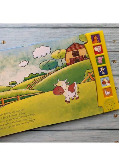 North Parade Publishing - Farm Animals 6 Button Sound Book Yabancı Dil ...