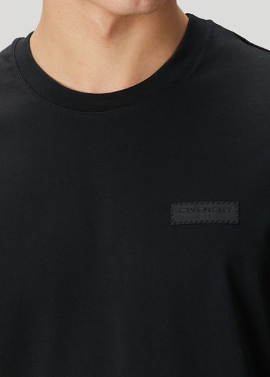 Givenchy Black Logo Detailed T-Shirt - 5