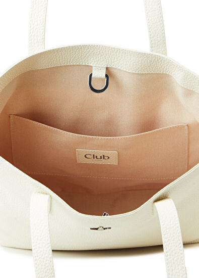 Beymen Club Ecru Women's Shopping Bag - 5