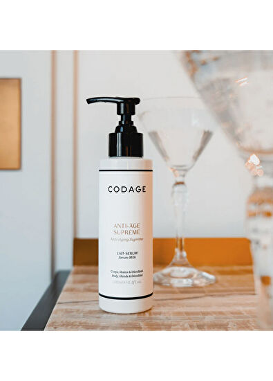 Codage Paris Serum Milk Anti Aging Supreme Superior Anti Aging Serum Effective Body Milk 150 ml - 5