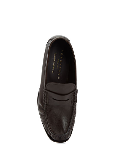 Henderson Hugo Kahverengi Erkek Deri Loafer - 4