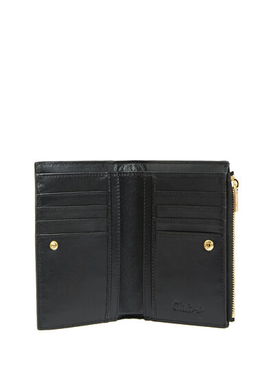 Beymen Club Black Knitted Women's Leather Wallet - 4