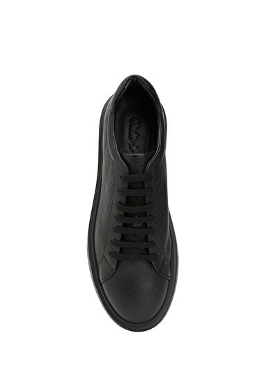 Beymen Club Siyah Erkek Deri Sneaker - 4