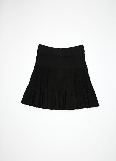 Beymen Club Siyah Mini Triko Etek - 7