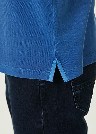 Beymen Club Slim Fit Kobalt Polo Yaka Pike T-shirt - 6