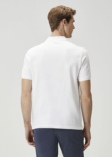 Beymen Club Beyaz Polo Yaka T-shirt - 4