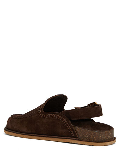 Beymen Club Brown Women's Suede Shoes - 3