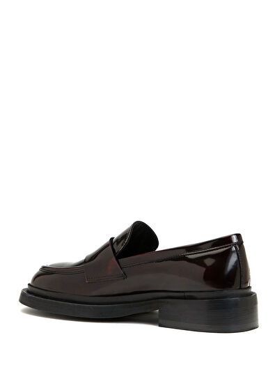 Beymen Club Bordo Kadın Deri Loafer - 3