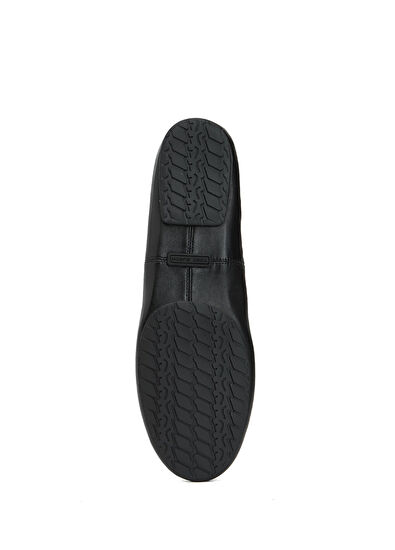 Siyah Deri Babet - Görsel 6