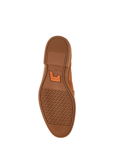 Malibu Taba Kadın Deri Loafer - Görsel 6