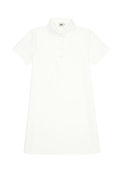 Beymen Club Off White Mini Polo Dress - 7