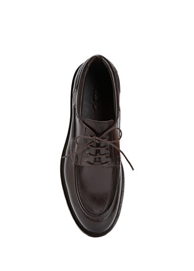 Beymen Club Brown Men's Leather Shoes - 4