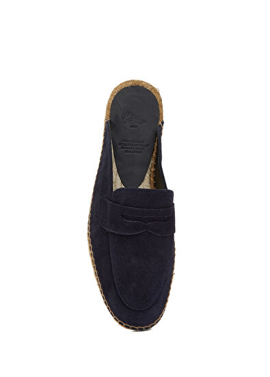 Lacivert Erkek Süet Espadril - Görsel 5