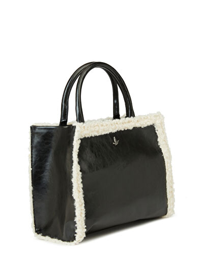 Beymen Club Siyah Çerçeve Detaylı Kadın Çanta - 3