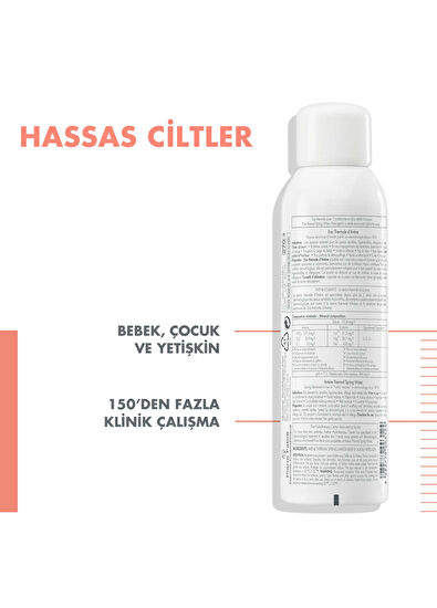 Avene Eau Thermale Canlandırıcı Makyaj Sabitleyici Termal Su Tonik 150 ml - 3