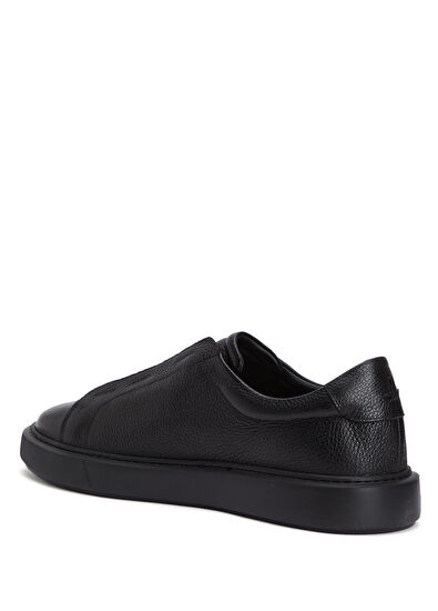 Beymen Club Siyah Lastikli Erkek Deri Flotter Sneaker - 3