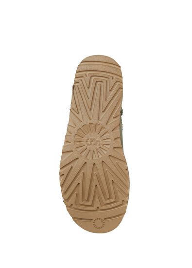 Classic Ultra Mini Haki Kadın Deri Bot - Görsel 7