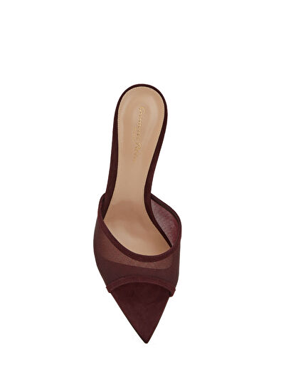 Bordo Kadın Terlik - Görsel 5