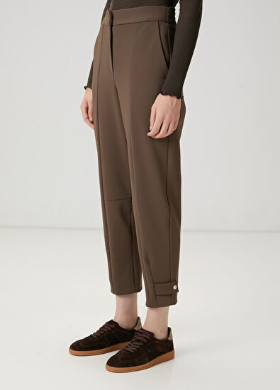 Beymen Club Dark Mink Scuba Jogger Pants - 3