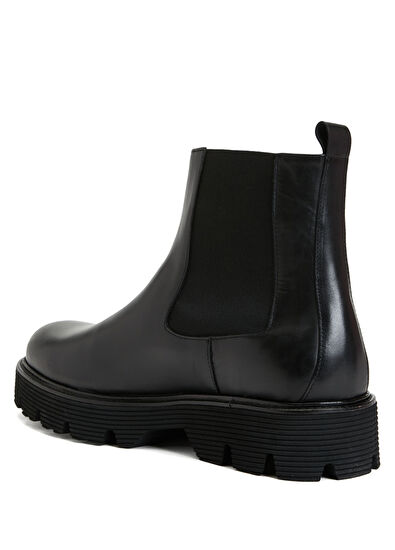 Beymen Club Siyah Erkek Deri Chelsea Bot - 3