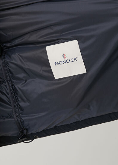 Lacivert Puff Mont - Görsel 8