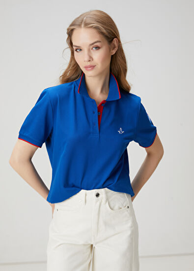 Beymen Club x Anadolu Efes Blue Polo T-Shirt - 5