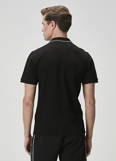 Beymen Club Slim Fit Siyah Polo Yaka T-shirt - 5