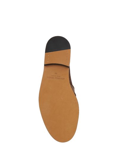Bottega Veneta Astaire Dark Brown Women's Suede Loafer - 5