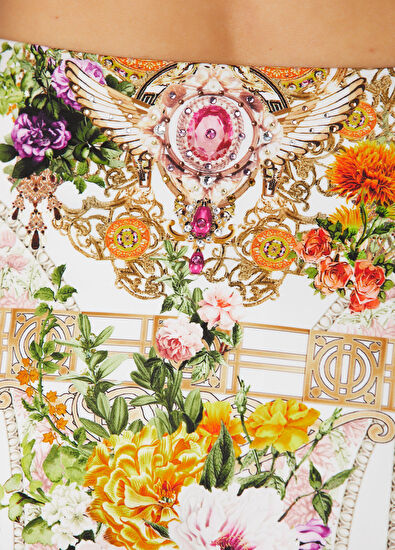 Camilla Çok Renkli Çiçek Desenli Bikini Altı - 5